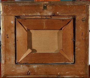 OKÄND KONSTNÄR. Olja på duk.