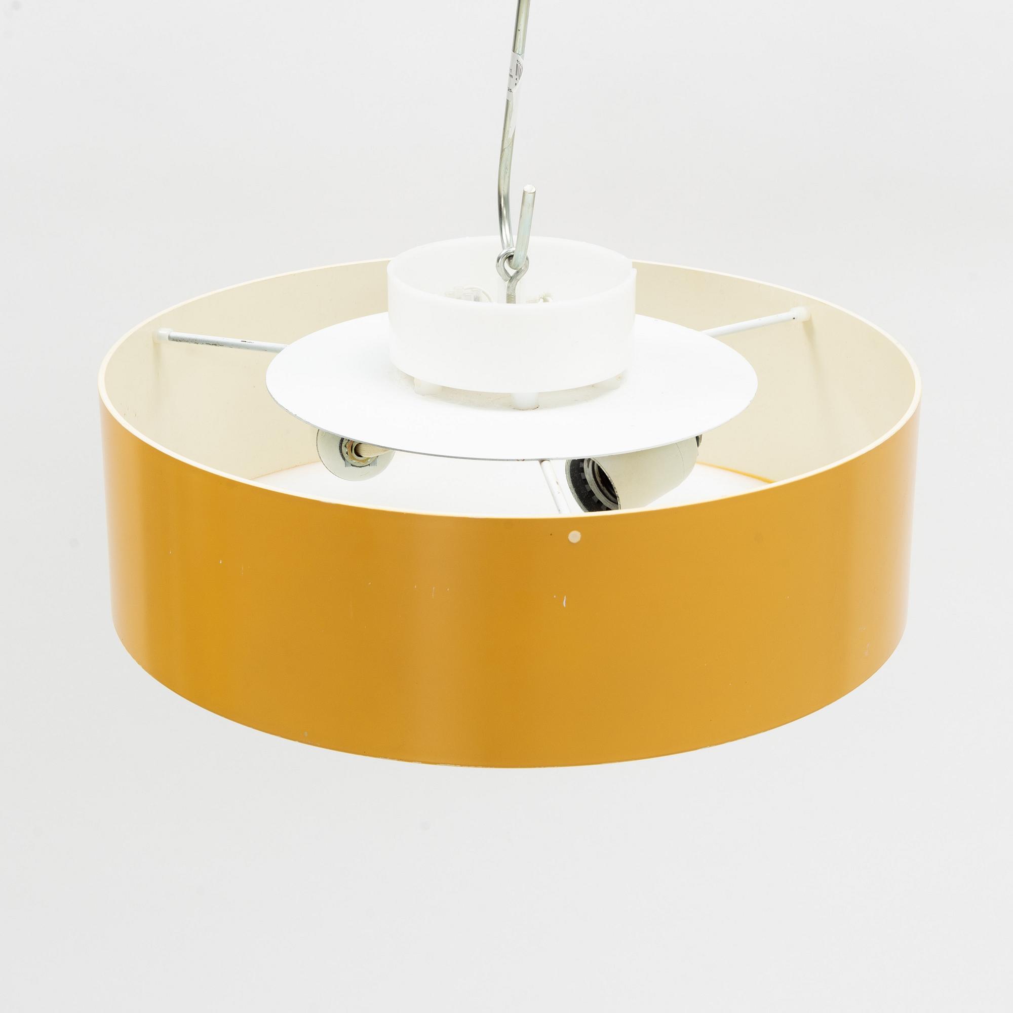 A plastic ceiling light, Luxus, Vittsjö.