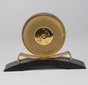 A ANGELUS ART DECO MANTELPIECE CLOCK.