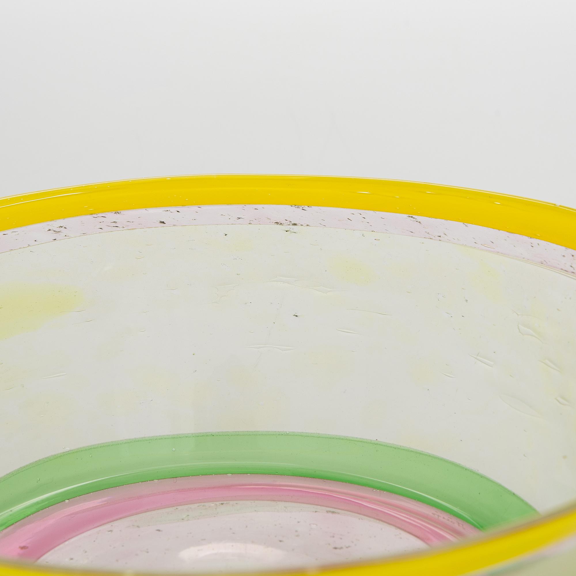 Kaj Franck, skål, signerad Kaj Franck Nuutajärvi Notsjö.