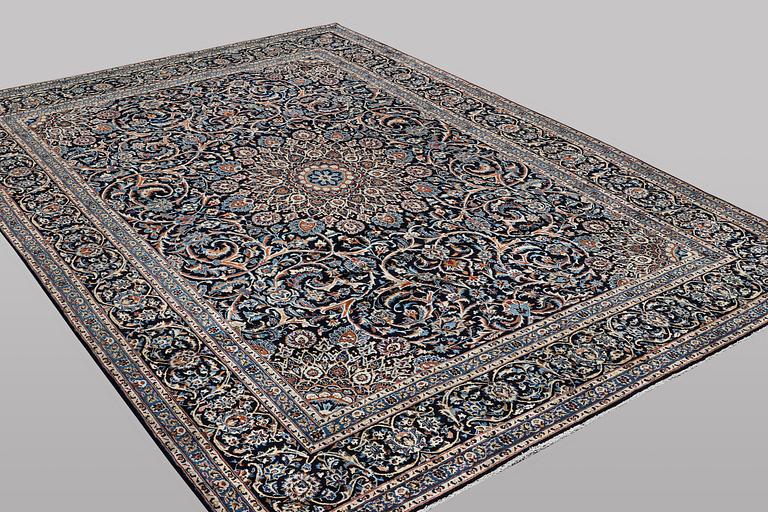 A carpet, Kashmar, c. 420 x 293 cm.
