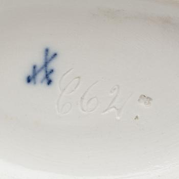 FIGURIN, porslin, Meissen, 1800-talets slut.