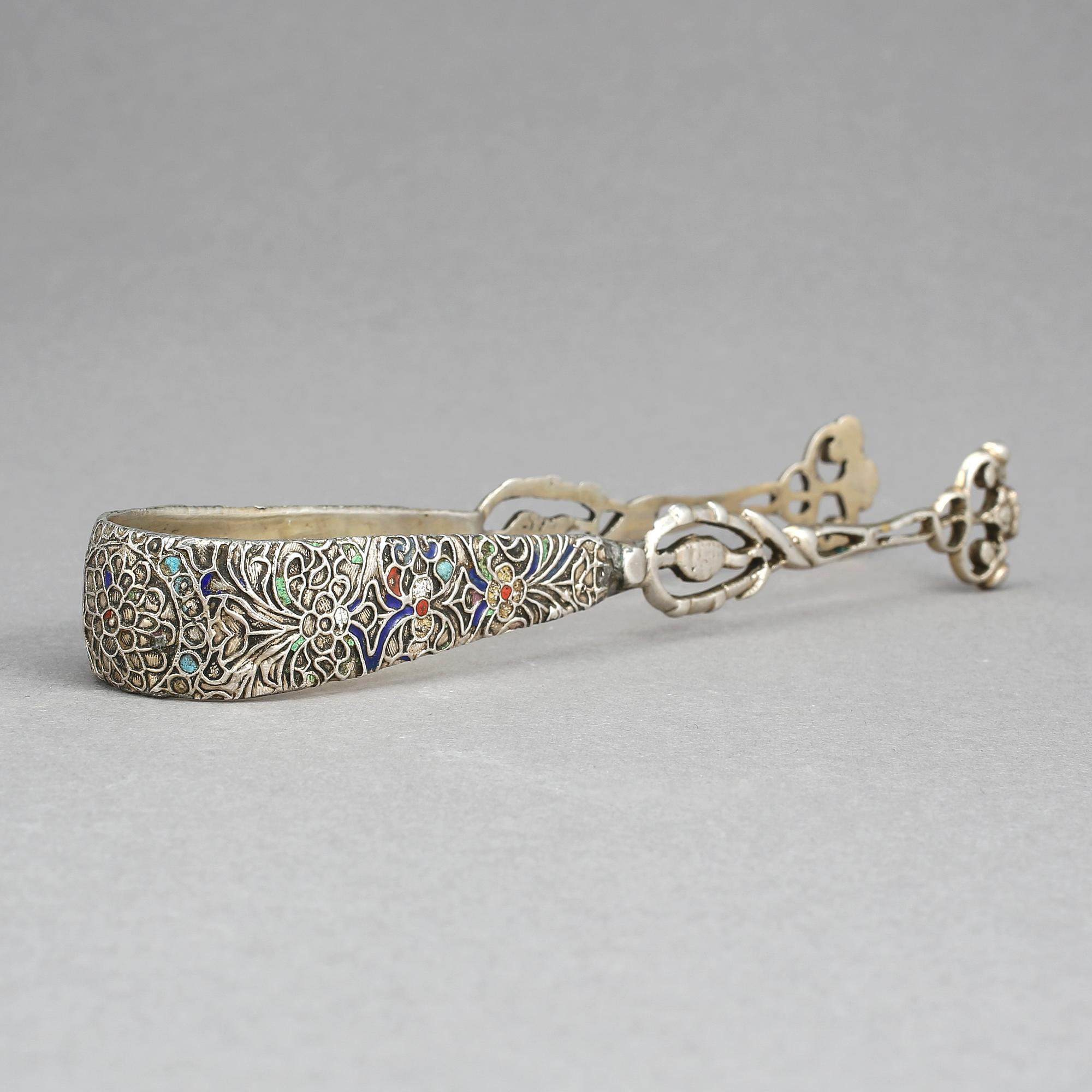 TÅNG, silver, Ryskt kulturområde, 1800/1900-tal. Vikt 65,5 gram.