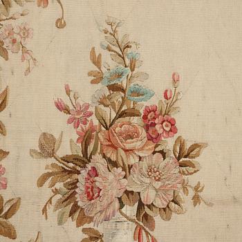 VÄVD TAPET, gobelängteknik, "Palatsinteriör", ca 314,5 x 185,5-186,5 cm, Aubusson sannolikt, 1800-talets andra hälft.