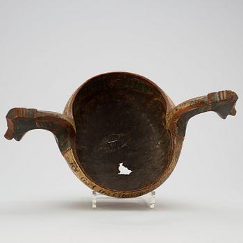 A Norwegian bowl dated 1832.