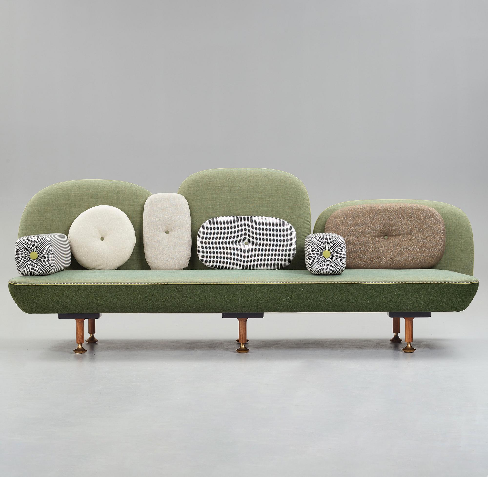 NIPA DOSHI & JONATHAN LEVIEN, a "My Beautiful Backside" sofa for Moroso, 2008.