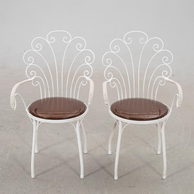 Trädgårdgrupp, 4 delar, 1900-tal.