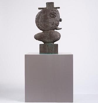 Donald Baechler, ”Man with Hat”.