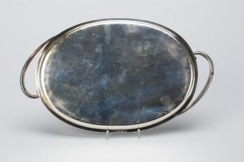 BRICKA, GAB Stockholm 1947, silver, vikt 600 g.