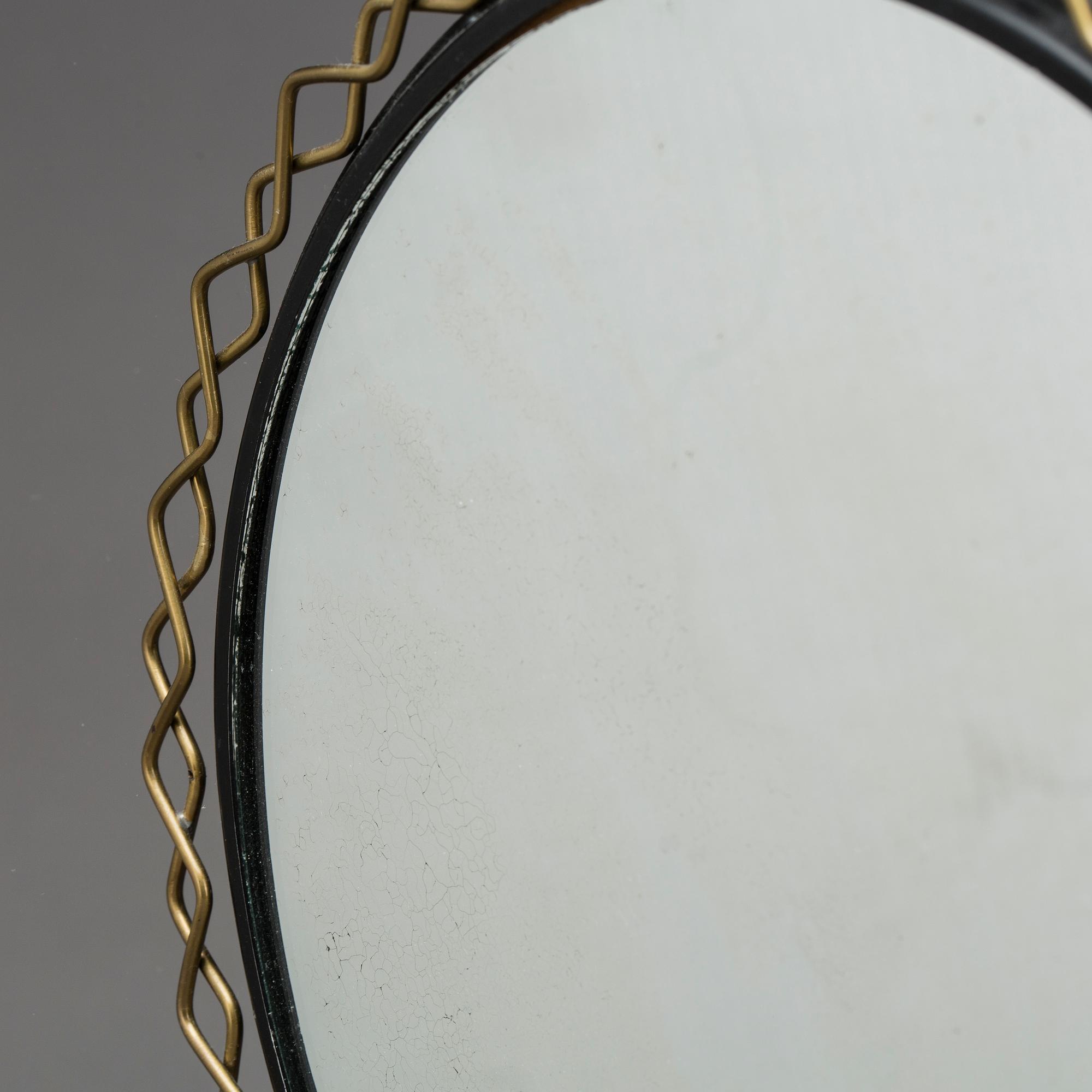 HANS-AGNE JAKOBSSON, A HANS-AGNE JAKOBSSON TABLE MIRROR MARKARYD.