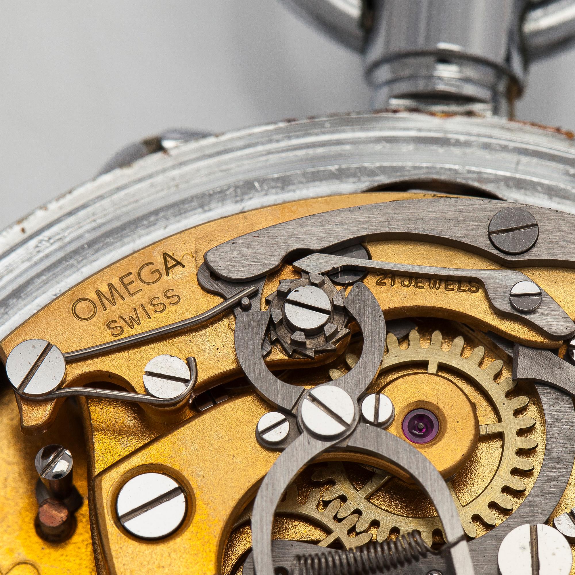 Omega, sekuntikelloja, 5 kpl, Rattrapante, kronografi, 65 mm.