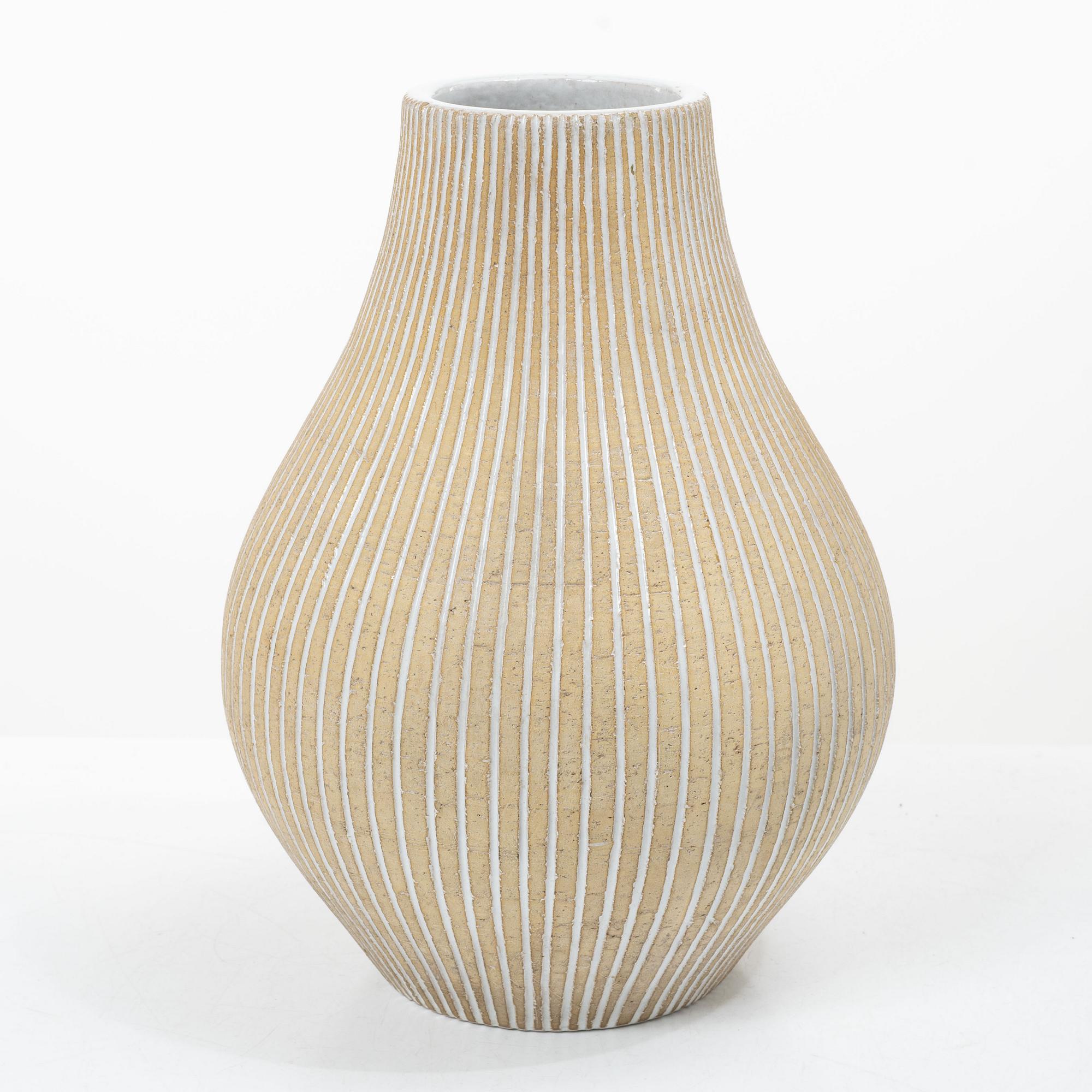 Edgar Böckman, a stoneware vase, executed in his own workshop, 1930s-40s.