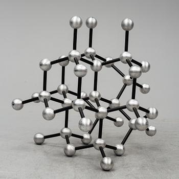 A plastic sculpture.