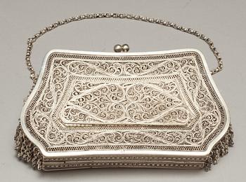 VÄSKA, bl a silver, 1900-tal.
