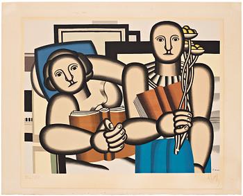 Fernand Léger After, "La lecture".