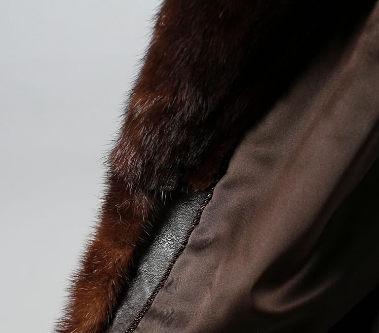 A mink coat.