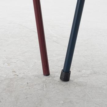 Arne Jacobsen, a pair of 'Sjuan' chairs, special edition Lala Berlin, Republic of Fritz Hansen, 2017.