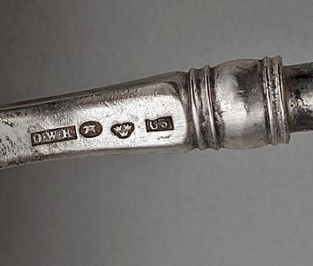 SOPPSLEV, silver, Otto Wilhelm Kjellberg, Västerås 1857.