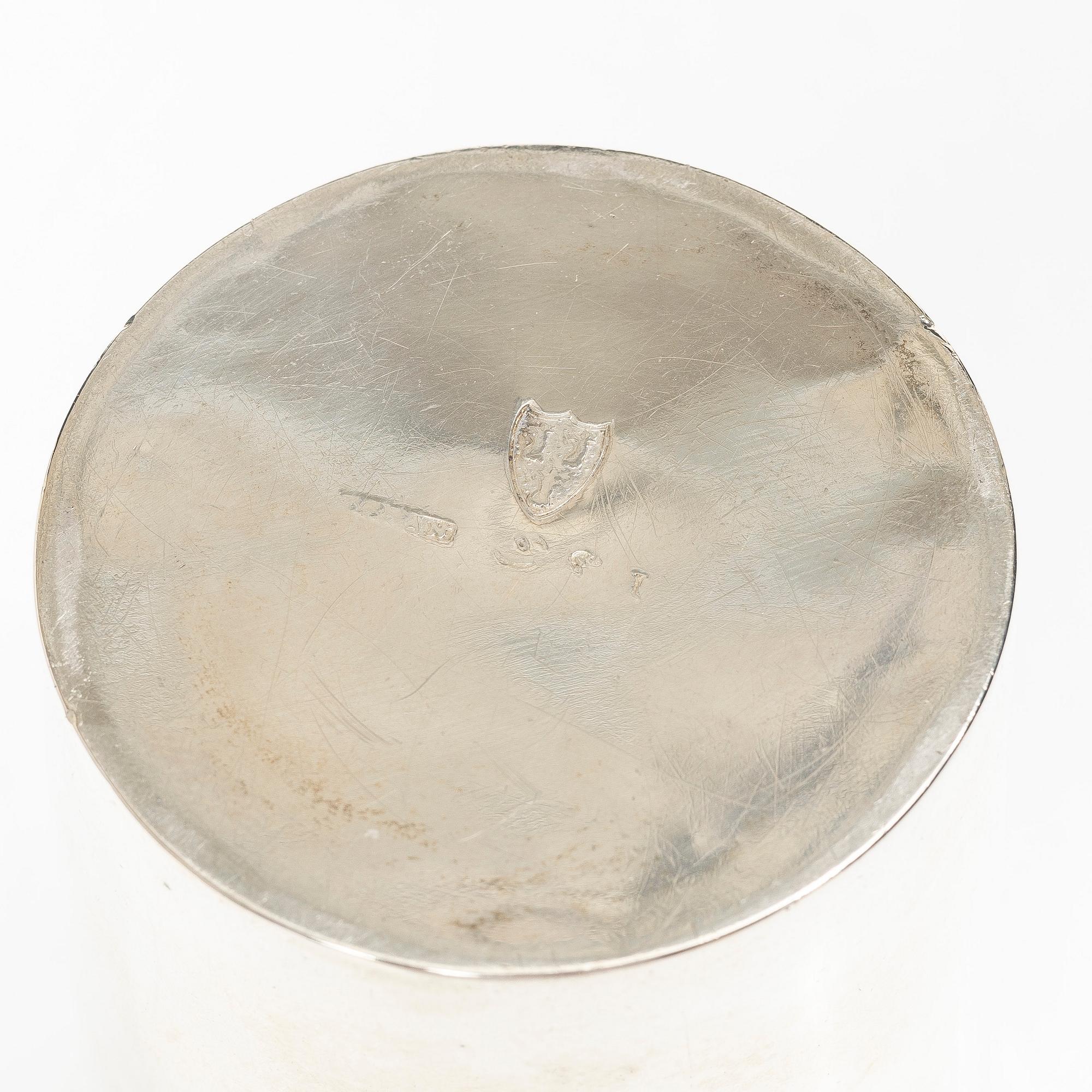 A Finnish silver beaker, mark of Lars Henrik Nordman (1829-1842), active in Nystad.