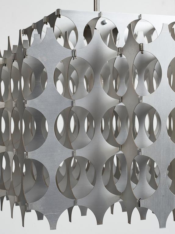 Mario Marenco, a pair of "Cynthia" ceiling lamps, for Artemide, Italy 1968.