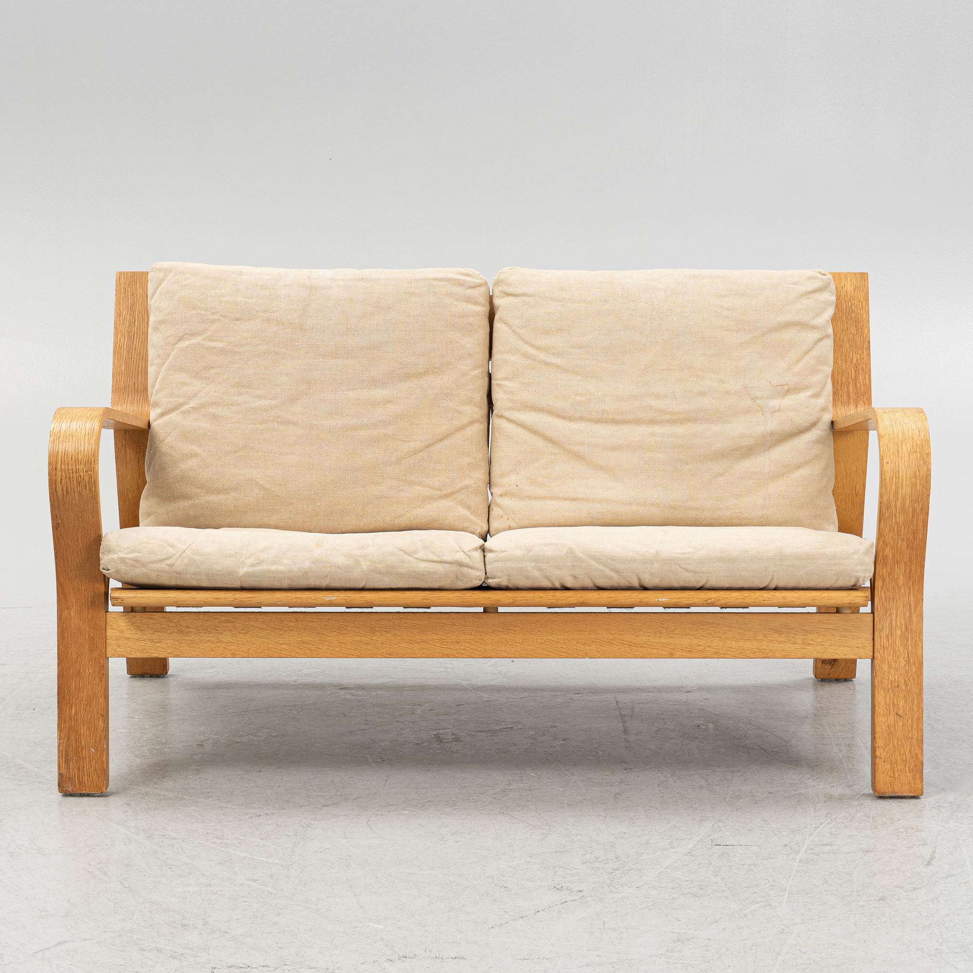 Hans J Wegner, soffa, "GE-271", Getama, Danmark.