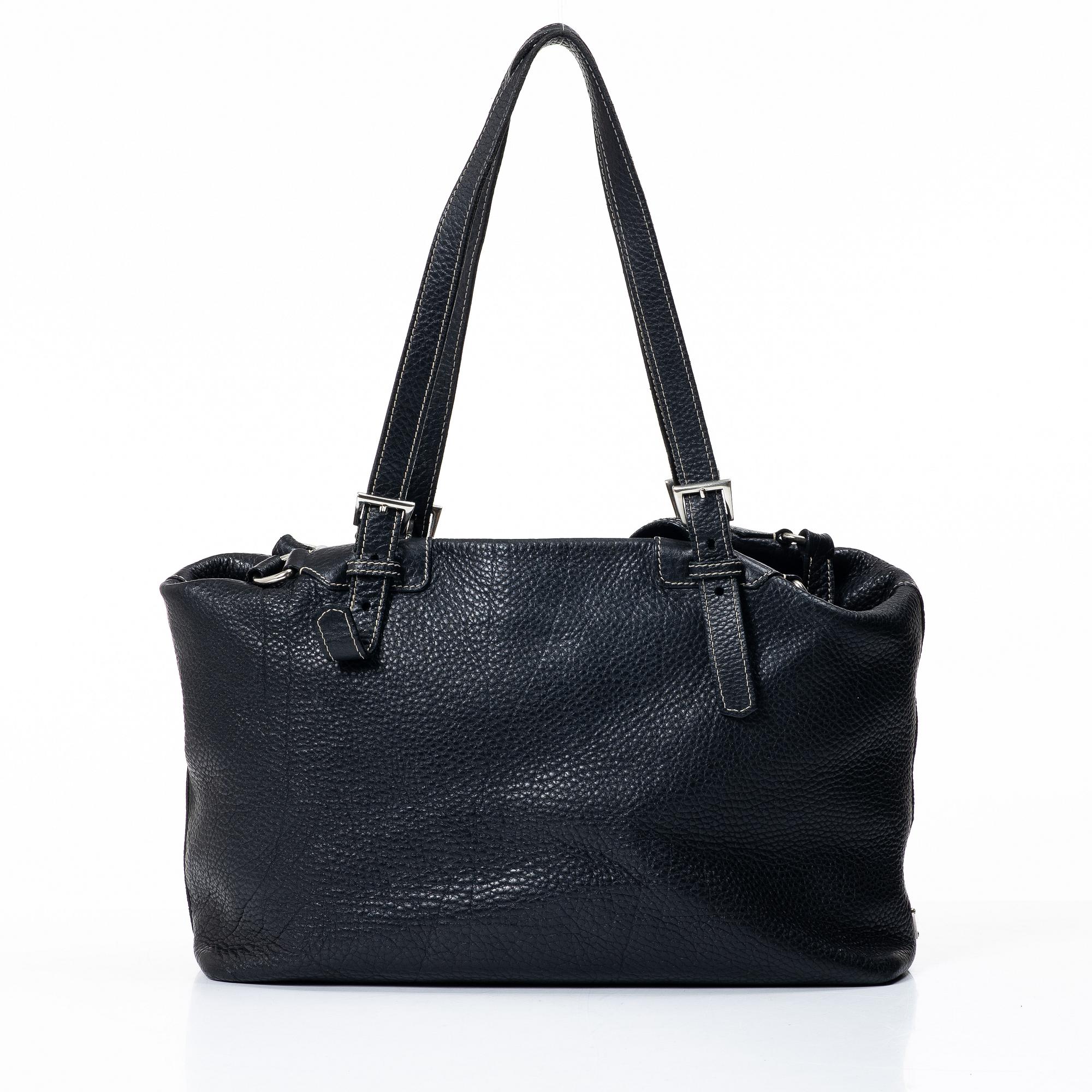 Prada, tote bag.