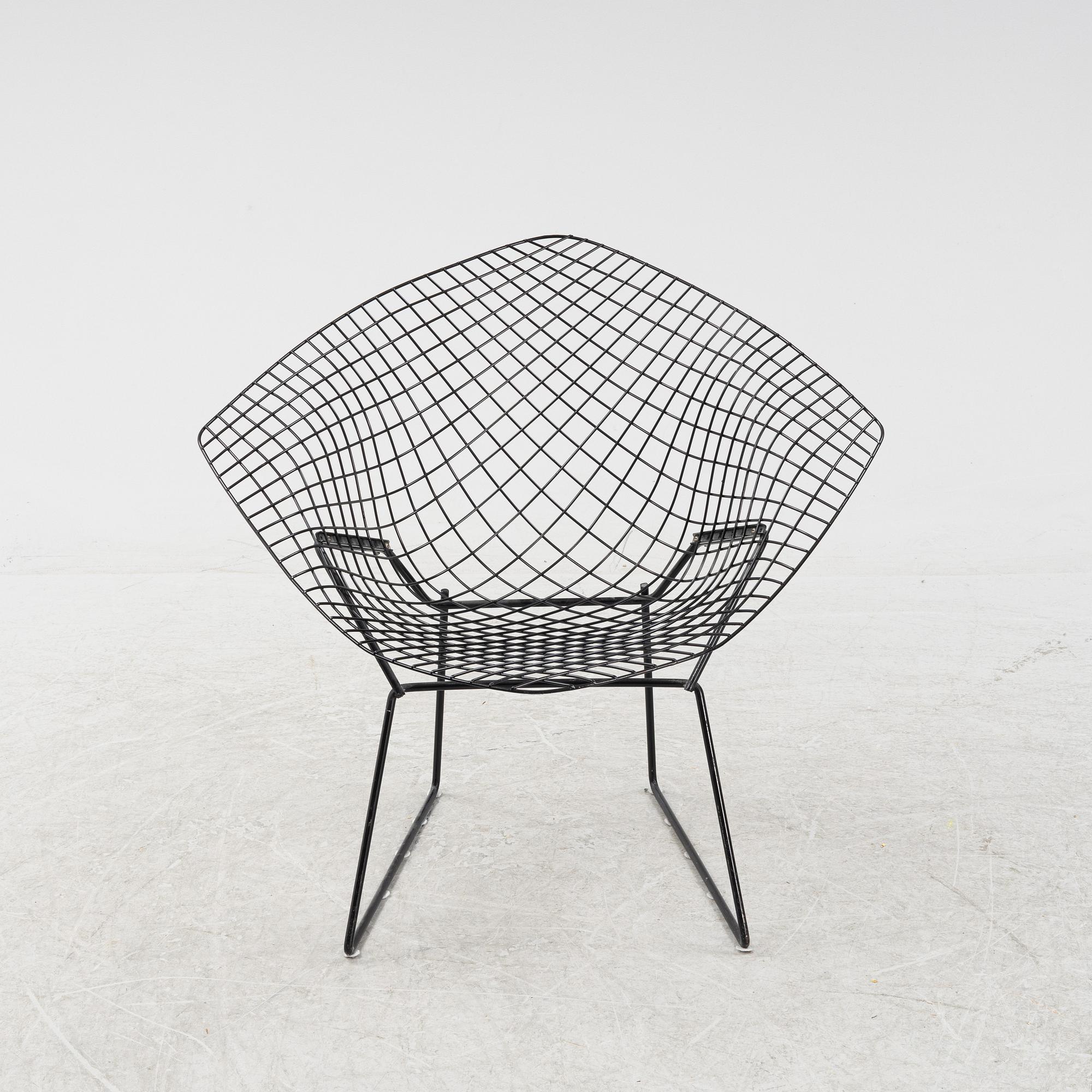 Harry Bertoia, "Diamond chair", 1900-talets andra hälft.