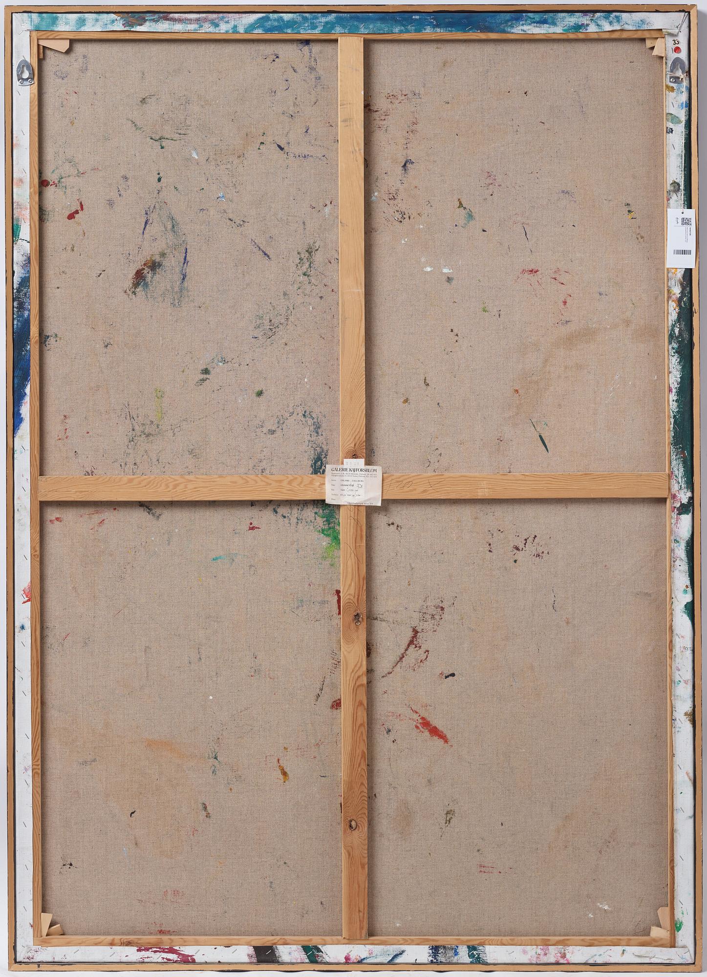 Erland Cullberg, oil on canvas, signed E Cullberg.