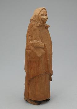 AXEL PETERSSON DÖDERHULTARN, skulptur, gumma, stämpelsignerad.
