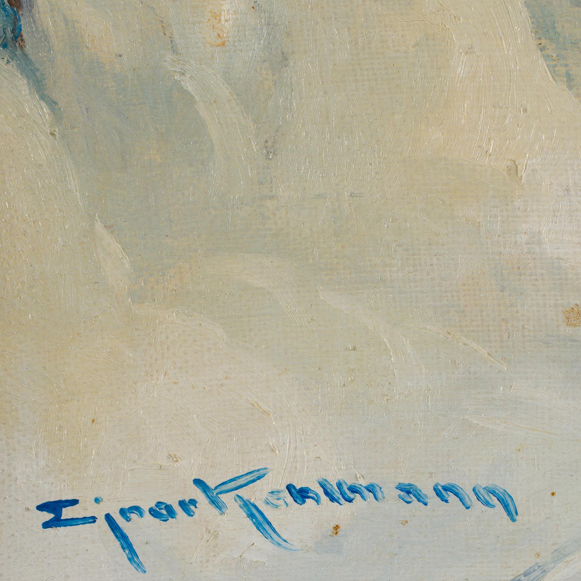 EJNAR KOHLMANN, olja på duk, sign.