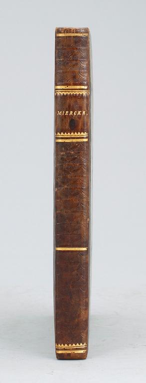 JOHAN RABBÉN, "Miercke eller konsten att dresera hönshunden", Lund 1835.