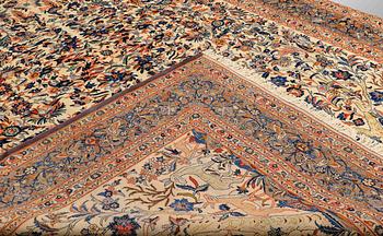 A CARPET, Figural Royal Keshan , around 490 x 340 cm.