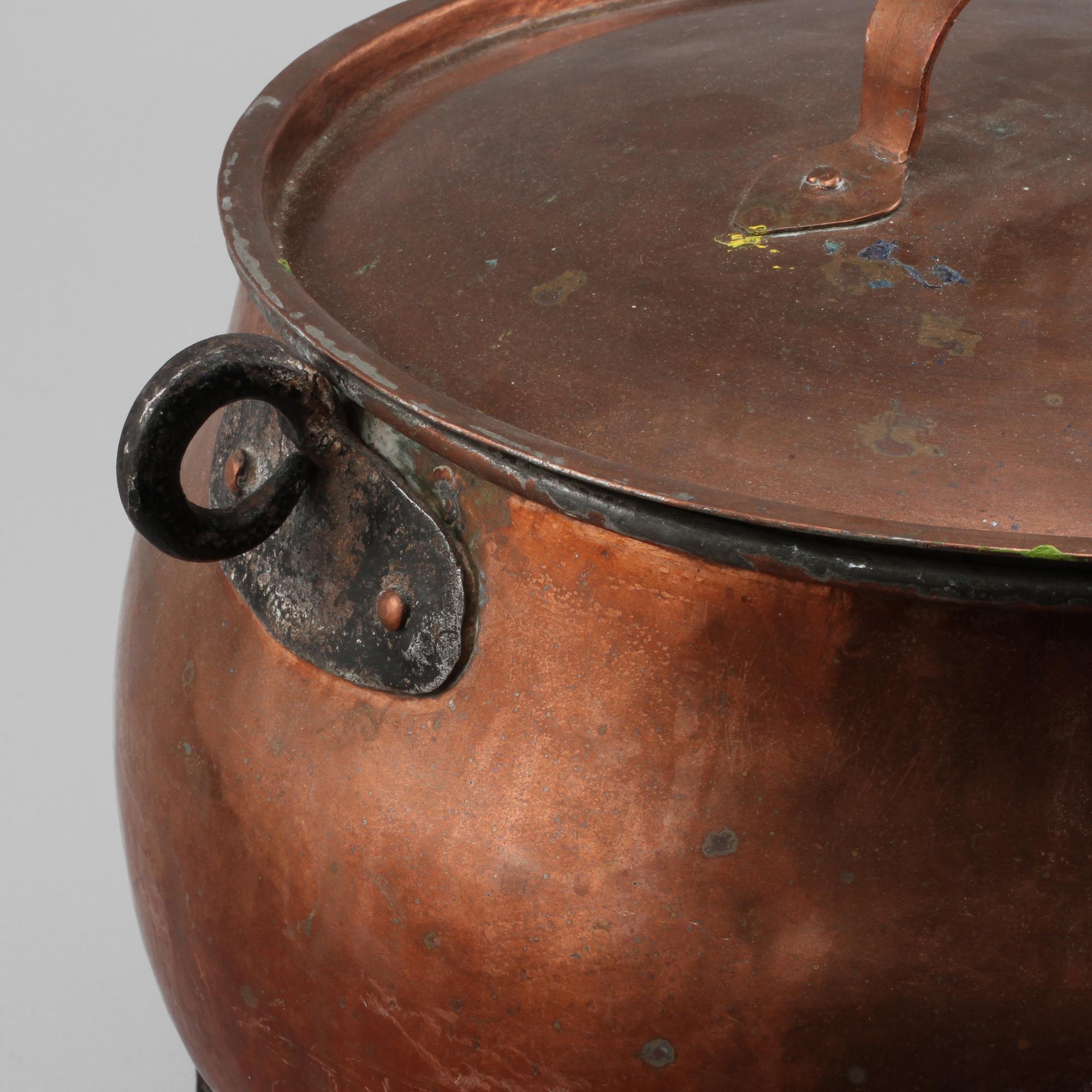 GRYTA, koppar, 1800-tal.