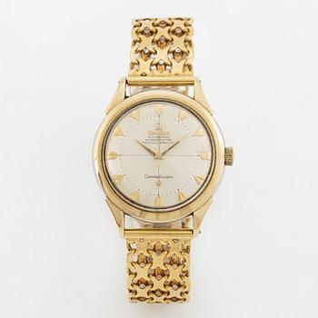 Omega, Constellation, "Pie-Pan", wristwatch, 35 mm.