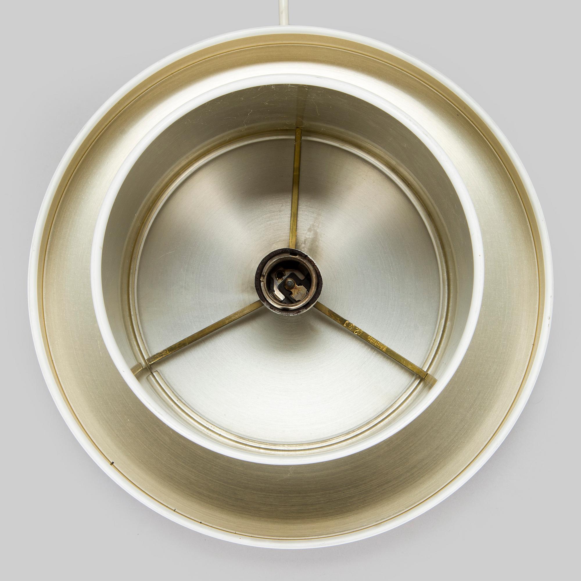 Alvar Aalto, ceiling lamp model A201, Lighting work.