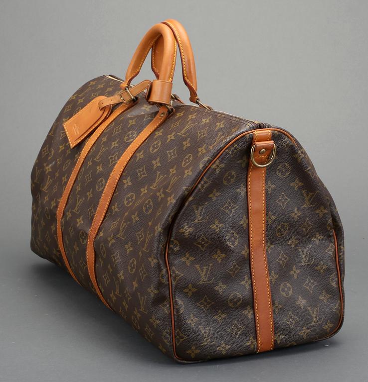 WEEKENDBAG, "Keepall Bandouliere 55", Louis Vuitton .