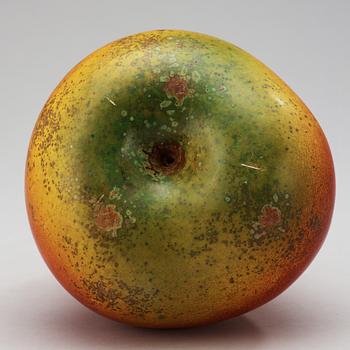 A Hans Hedberg faience pear, Biot, France.