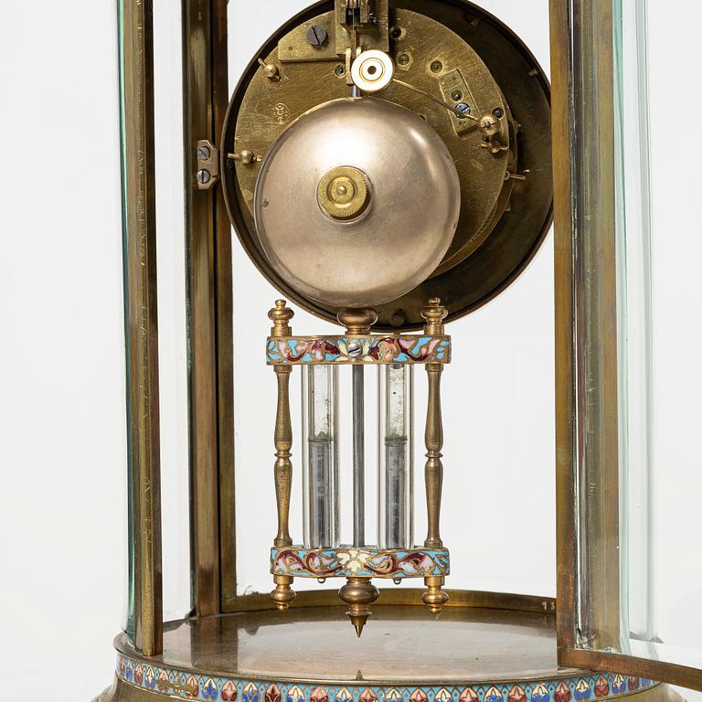 Mantel clock, Samuel Marti et Cie, France, late 19th century.