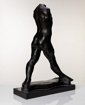 Gudmar Olovson, sculpture. Signed. Numbered. Foundry mark. Bronze, total height 67 cm, length 46 cm.