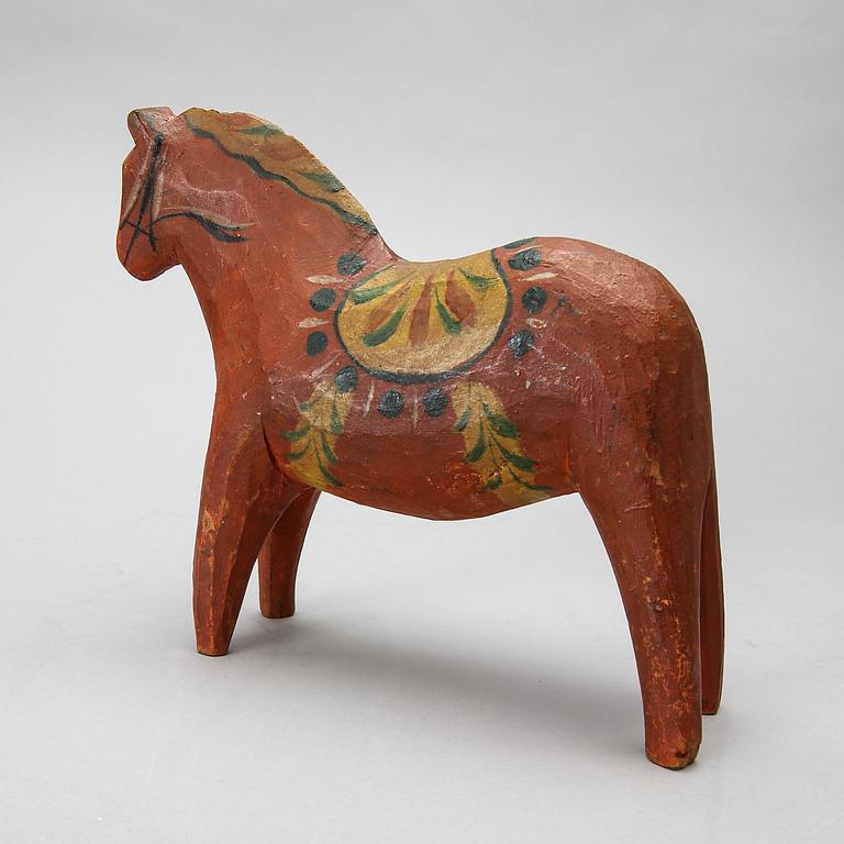 Dalahäst, Vattnäs/Bergkarlås, 1900-talets början.