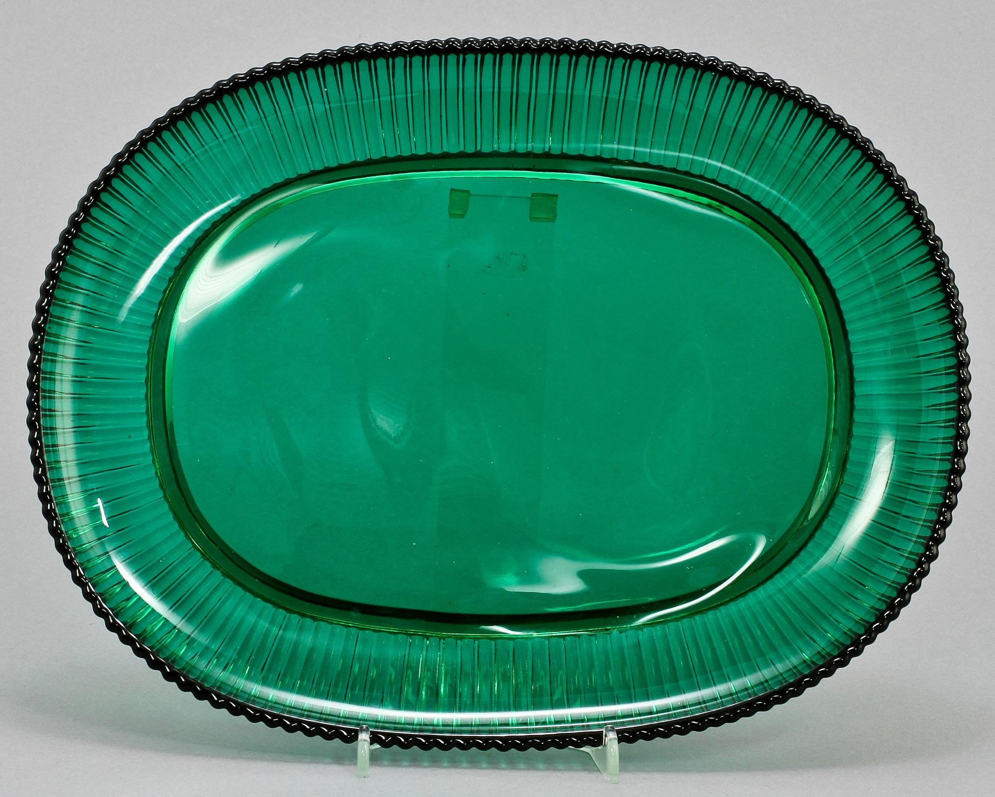 HUMMERTALLRIKAR, 12 s, glas, "Reffla", Arthur Percy, Gullaskruf, 1900-tal.