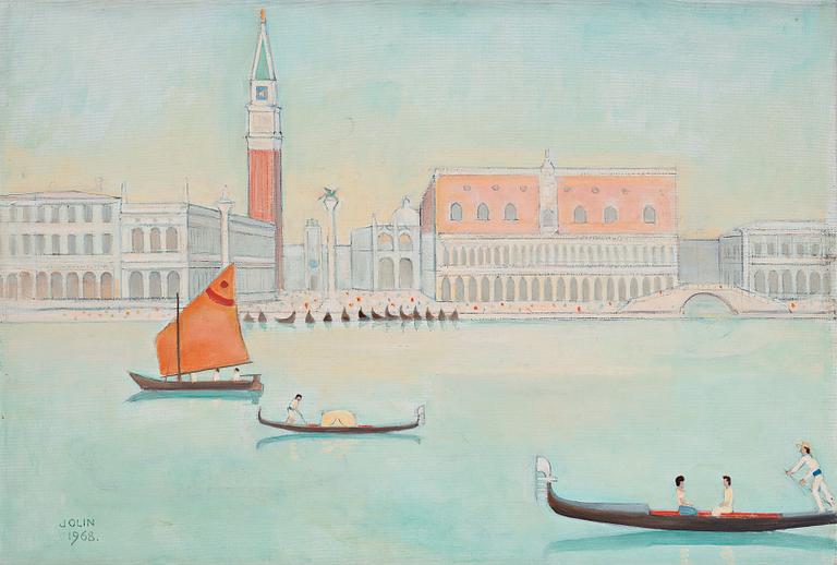 Einar Jolin, View over the Doge's Palace (Palazzo Ducale), Venice.