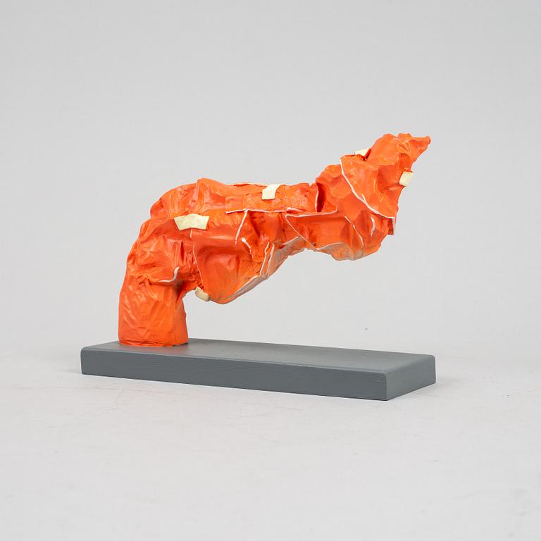 Carl-Fredrik Reuterswärd/ The Non-Violence Project Foundation, a polyresin sculpture 2017, Certificate numbered 15/30.