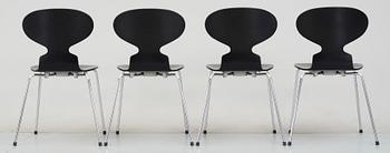 STOLAR, 4 st, "Myran", Arne Jacobsen, Fritz Hansen.