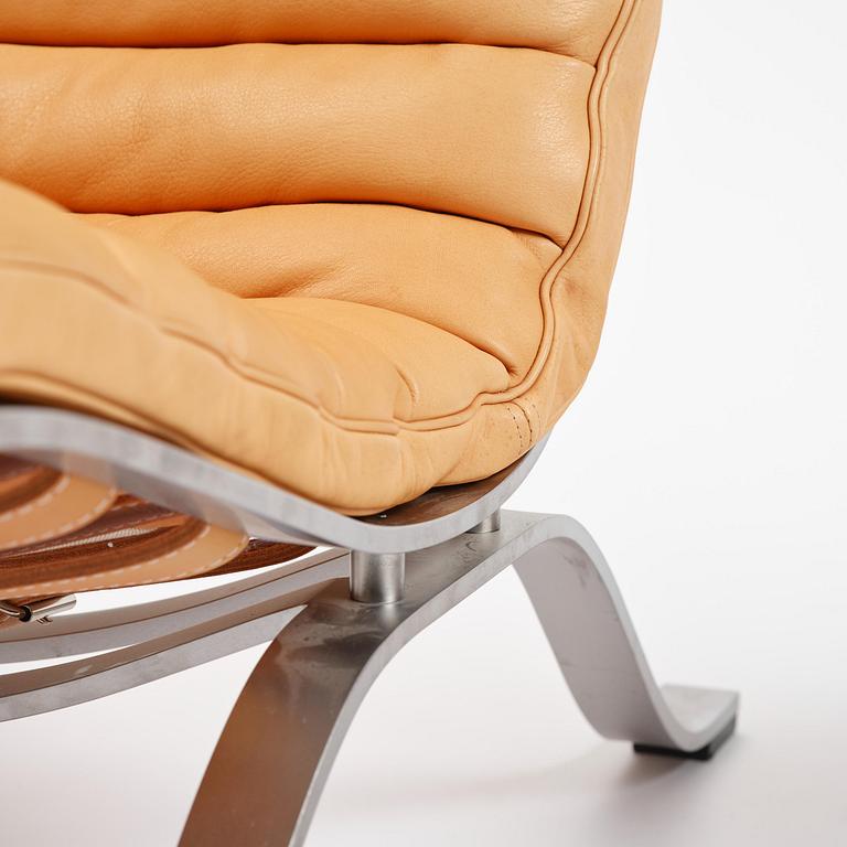 Arne Norell, an “Ari” easy chair with ottoman, Norell Möbel, Aneby.