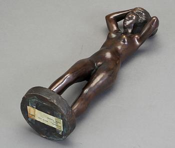 THURE THÖRN, skulptur, brons, signerad och daterad -45.