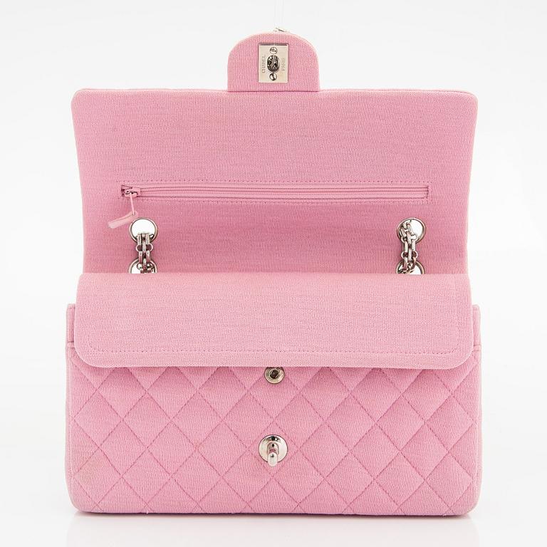 Chanel, "Pink Jersey Double Flap Bag", väska, 1997-1999.