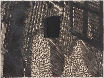 Howard Hodgkin, etching and aquatint, 1980. Signed and numbered 95/100.