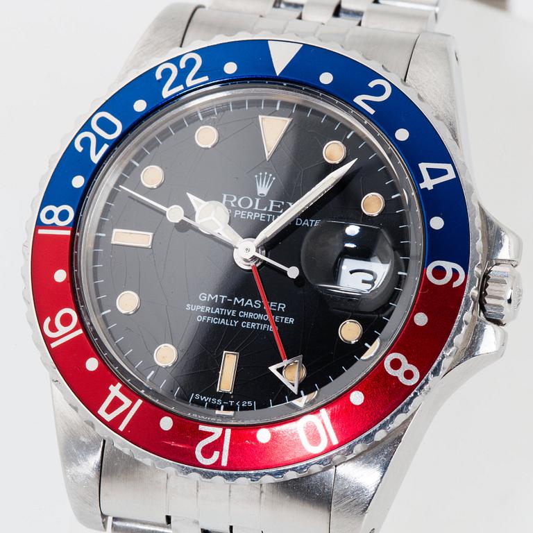 ROLEX, GMT-Master, "Spider dial".