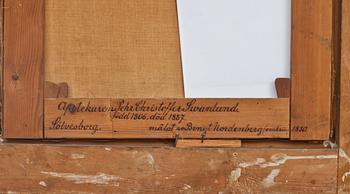 BENGT NORDENBERG, olja på duk, ett par, ej signerade.